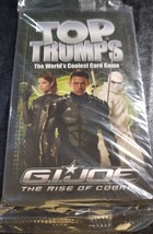 Top Trumps 2009 G. I. Joe the Rise of Cobra Card Strategy Game Blockbust... - $9.74