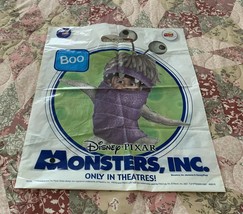 Monsters Inc Plastic Bag 2001 Advertising Pepsi Cola Frito Lay Sulley Mike Boo - £7.04 GBP