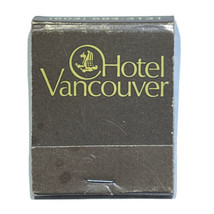 Hotel Vancouver Motel Inn Resort British Columbia Match Book Matchbox - £3.77 GBP