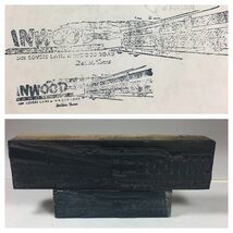 Letterpress printing block Inwood Hardware Dallas Texas Advertising - €6,22 EUR