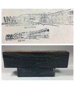 Letterpress printing block Inwood Hardware Dallas Texas Advertising - €6,19 EUR