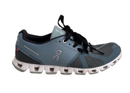 On Cloud 5 Running Mesh Lace Up Tide Magnet Blue Shoes Sneaker Womens Size 10 - $65.44