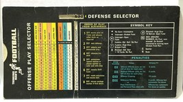 Game Parts Pieces Thinking Mans Football Offense Defense Play Selector Only - $3.39