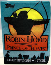 Vintage Pack of Topps 1991 Robin Hood Prince of Thieves Cards. - £3.24 GBP