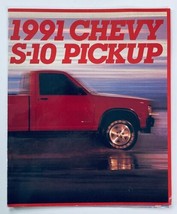 1991 Chevrolet S-10 Pickup Dealer Showroom Sales Brochure Guide Catalog - $9.45