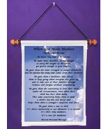 When God Made Mothers - Personalized Wall Hanging (453-1) - £15.63 GBP