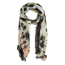 Green Bonnie Tropical Scarf - $30.49