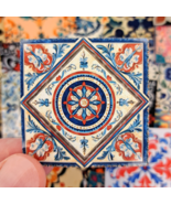 50 PCS Mosaic Tiles Sticker Pack, Mexican Tile Stickers Talavera Tile Ba... - $11.85
