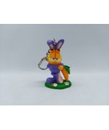 Garfield in Bunny Costume Collectible Keychain or Ornament 2.75 Inch - £11.34 GBP