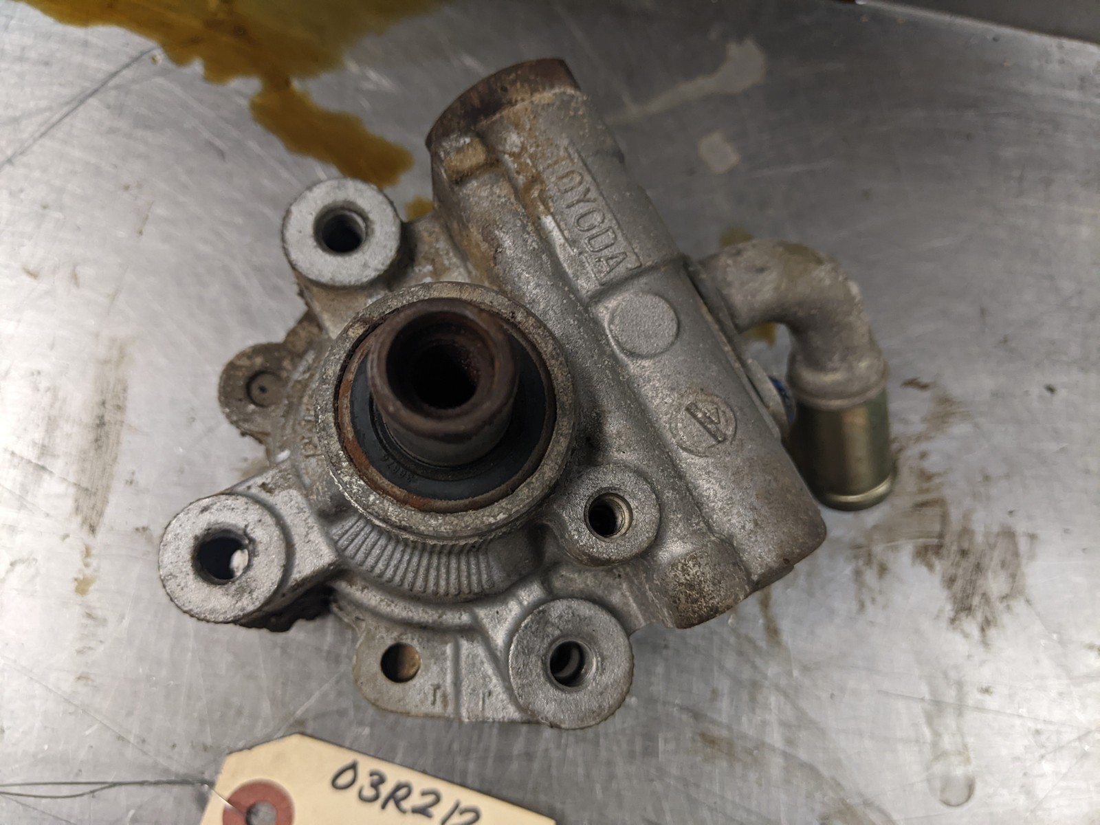 Power Steering Pump From 2003 Chrysler  Town & Country  3.8 Item image 2