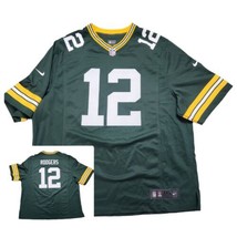 NIKE NFL Aaron Rodgers Green Bay Packers On Field Jersey #12 Mens 3XL - £59.01 GBP