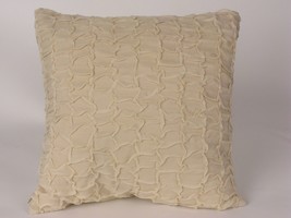 Donna Karan DKNY Texture Pucker Urban Oasis Gold Deco Pillow NWT $150 - £53.67 GBP