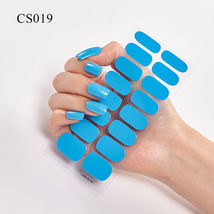 Full Size Nail Wraps Stickers Manicure 3D Strips CA Model #CS019 - $4.40