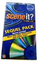 Scene It DVD The Game Sequel Pack Movie Edition Mattel Games NEW Sealed Vintage - £14.76 GBP