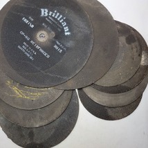 Lot Of 9 Abrasive Blades For Metal Cutting 10 Inches To 18 Inches New Used - £47.72 GBP