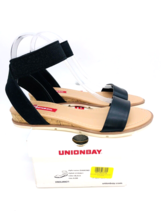 Unionbay Ankle-Strap Diamond Sandal - Black, Us 6.5M - £14.93 GBP