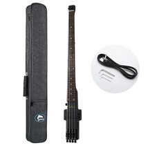 Travel Bass Guitar Electric Headless Bass 4 Strings Fretless with Gigbag - $4,277.93 MXN Travel Bass Guitar Electric Headless Bass 4 Strings Fretless with Gigbag - $4,277.93 MXN