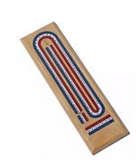 We Games 1977 Cribbage 3 Track Cribbage Board (Red, White, and Blue) Box... - $21.86 CAD