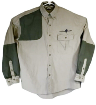 Bob &amp; Allen Hunting Shirt Brown Canvas Hunting Outdoors Mens Size Medium - £11.39 GBP