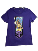 Teefury Zelda Purple Graphic T-Shirt 2XL Princess Fairytale Stretch Cott... - £7.89 GBP