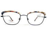Jean Lafont Eyeglasses Frames DELICE 5104 Blue Brown Tortoise Cat Eye 50... - $187.21