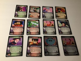 Dragon Ball Z Trading Cards Group of 12 Collectible Game Cards (DBZ-13) - £10.12 GBP