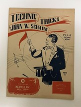 Technic Tricks Pre-A Book  1949 by John W. Schaum - Belwin Inc. New York, U.S.A. - £3.92 GBP