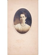 Charlotte Learned Cabinet Photo of Beautiful Woman - East Orange, NJ (1909) - £13.71 GBP