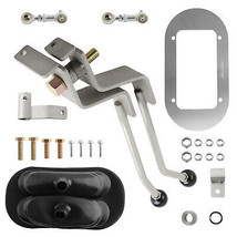 Stainless Twin-Stick Shifter w/ Boot Kit for NP205 8-Bolt Transfer Case ... - $119.30