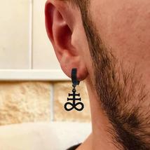 Brimstone Satanic Cross Earring for Men - £11.69 GBP+