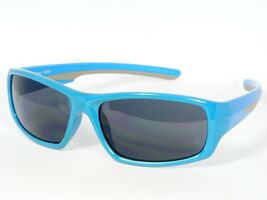 Swisseye Junior 16634 BLUE /GREY LENSES SUNGLASSES SPORTS GLASSES 53-14-... - $21.38