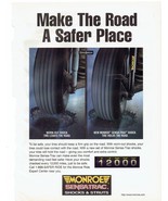 90&#39;s Monroe Sena-trac Shocks Struts Print Ad 8.5&quot; x 11&quot; - €17,34 EUR