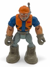 Fisher-Price Rescue Heroes Rip Rockefeller 1998 T060 Construction Figure... - £5.83 GBP