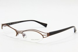 New Alain Mikli Al 1110 0002 Vintage Brown Authentic Eyeglasses Frame 52-18 #375 - £91.69 GBP