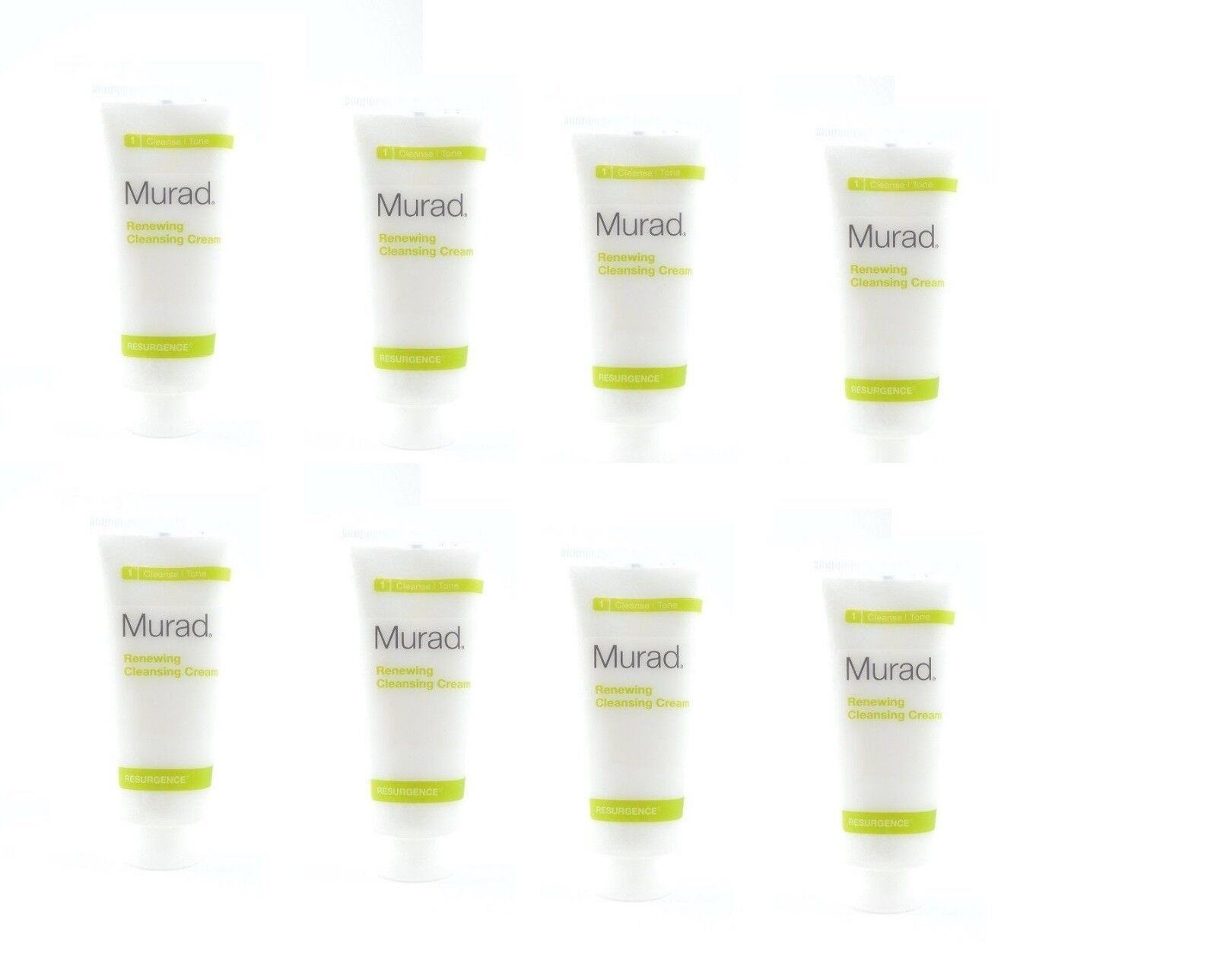 8-Murad RESURGENCE Renewing Cleansing Cream 1.5oz / 45mL x 8    12 oz total  - £15.67 GBP