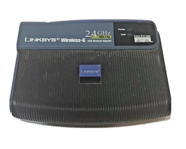 Cisco Linksys Wireless-G USB 2.4 GHz Wireless Network Adapter WUSB54G 80... - $9.51