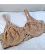 Breezies Bra 40D 40 D Lace Underwire floral flowers ultimair cup lining ... - $28.00