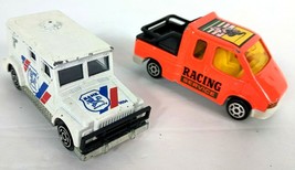 Majorette Toy Cars Junk Drawer Bank Security 204 &amp; Racing Service - £12.85 GBP