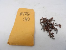 Pack of 88 - NOS OEM Harley Davidson 1/8&quot; x 9/16&quot; Round Head Rivets P/N ... - $16.83