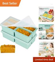 Reinforced Silicone Freezer Containers with Lids - Perfect for Soups and... - $29.65