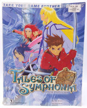 Tales of Symphonia Official Strategy Guide Brady Nintendo Game Cube Namco - £44.46 GBP