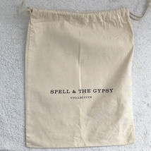 SPELL &amp; The Gypsy Collective Dust Bag Storage Travel for Bags Woven Sack... - £11.06 GBP