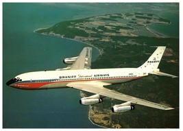 Braniff International Airways El Dorado Super Jet Boeing 707-227 Postcard - £20.59 GBP