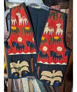 vintage tapestry vest - €34,08 EUR