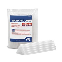WORKPRO Full Size Hot Glue Sticks, 100-pack, 0.43x8 Inches, Compatible w... - $49.99
