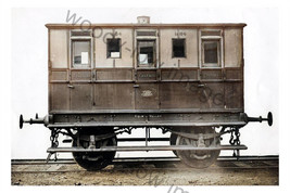 puc3134 - Culm Valley Railway Carriage 1184, Third Class c1850s - print 6x4 - $56.85 MXN