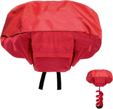 Ice Auger Powerhead Cover Eskimo Compatible Red Auger Guard Rain Snow - $17.78