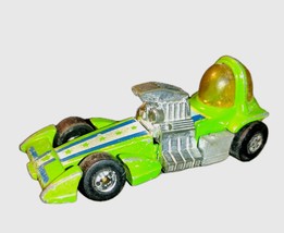 Vintage 1978 Hot Wheels Bubble Gunner Lime Green Blackwall Diecast Hong ... - $17.82