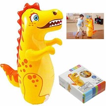 INTEX 3D Bop Bag Dinosaur - Inflatable Blow Up Punching Bag Toy Gift Kids Fun - £17.22 GBP