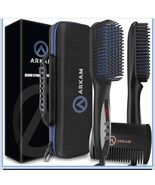 Arkam Beard Straightener for Men -Premium Heated Beard Brush Kit w/Anti-... - €25,49 EUR